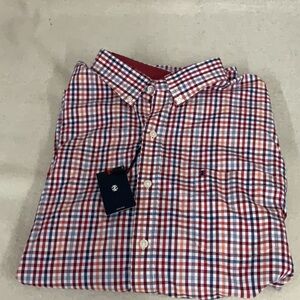 NWT Men’s long sleeve button down IZOD shirt